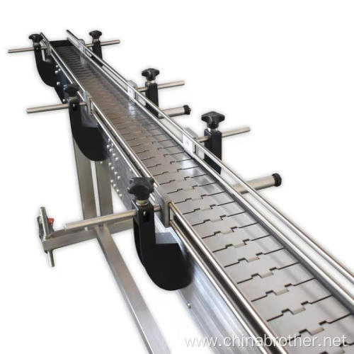 Stainless Steel Chain Plate Conveyor bottle Slat conveyor